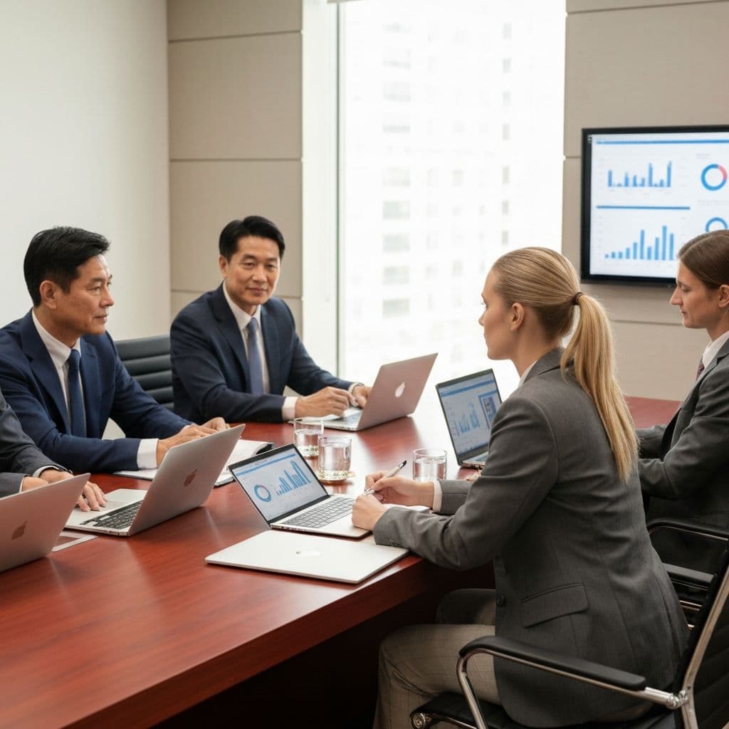Reunião empresarial