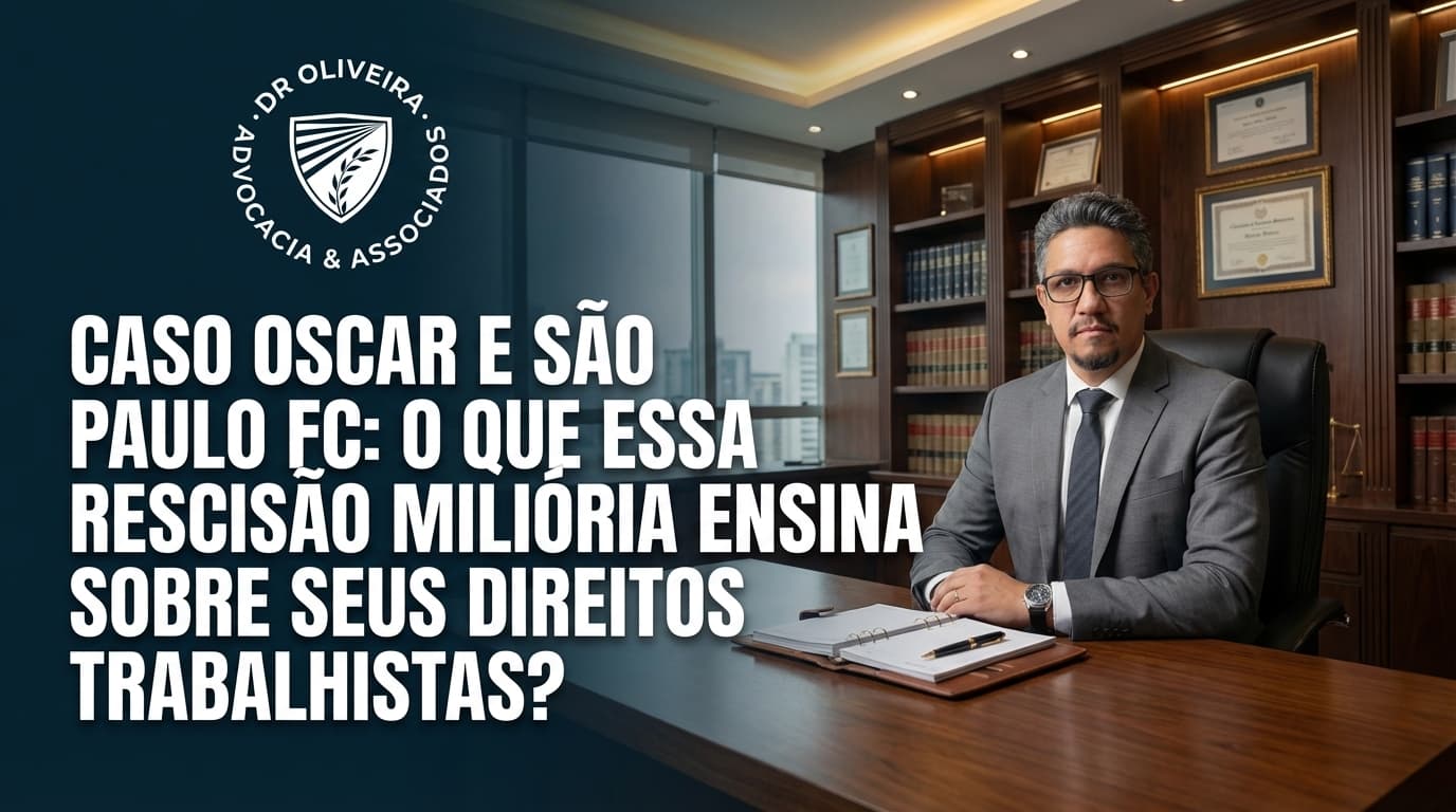 Caso Oscar e São Paulo FC: O Que Essa Rescisão Milionária Ensina Sobre Seus Direitos Trabalhistas?