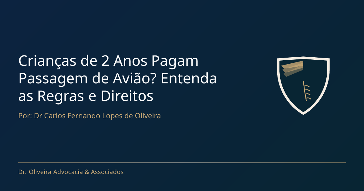 Crianças de 2 Anos Pagam Passagem de Avião? Entenda as Regras e ...